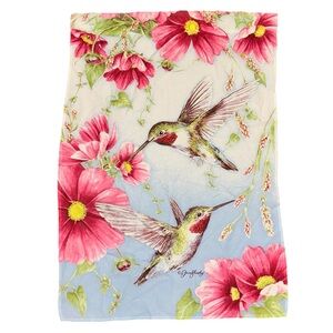 Hummingbird Art flag